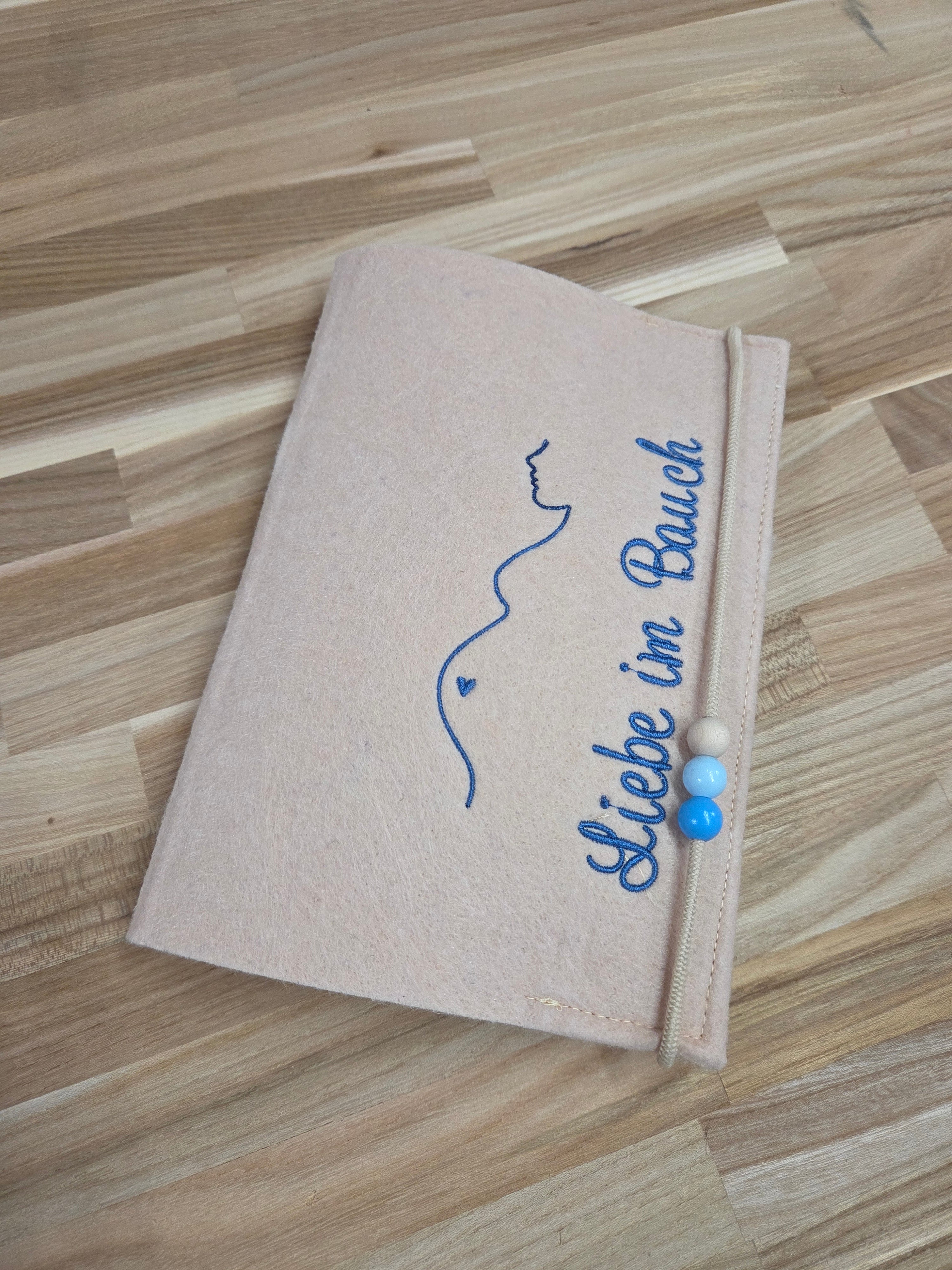 Mutterpass Hülle " Liebe im Bauch"