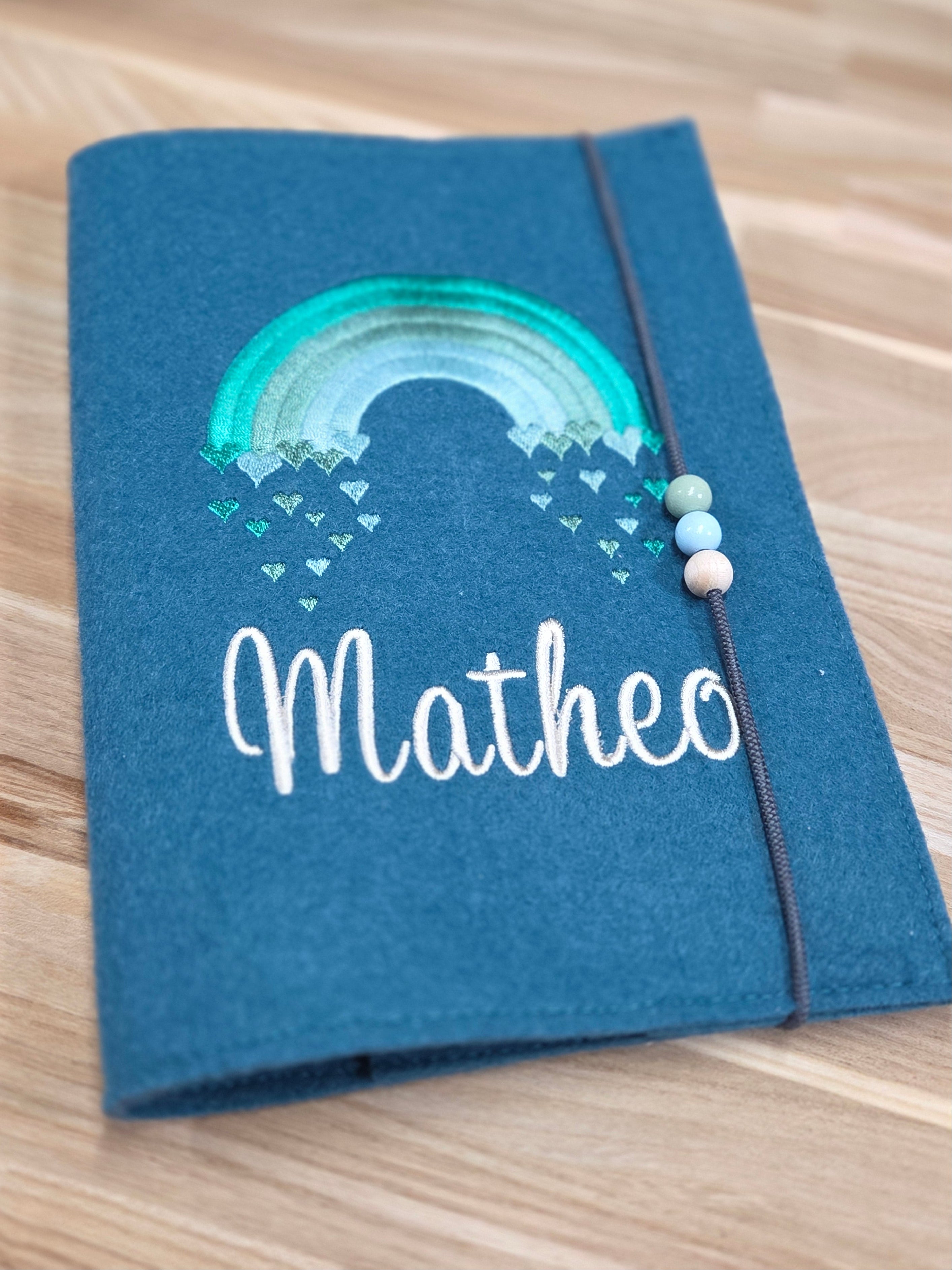 U-Heft Hülle "Regenbogen"